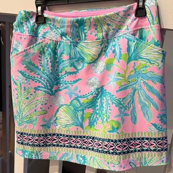 Lilly Pulitzer Luxletic Monica Mandevila Skort - Picture 3 of 3